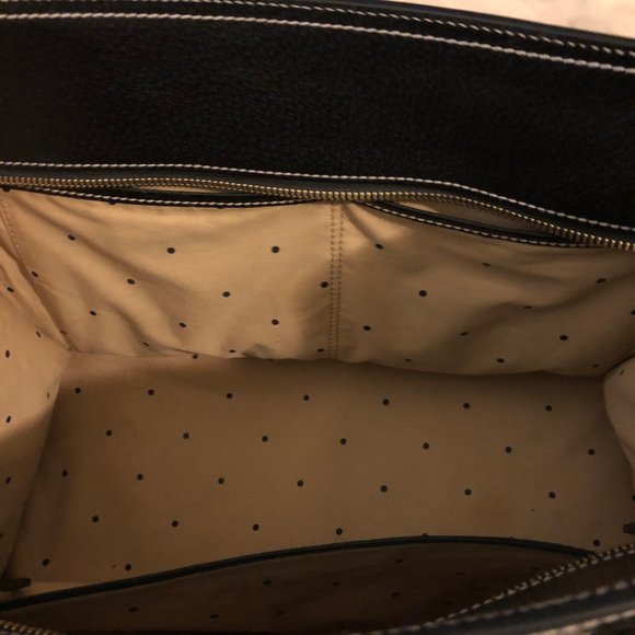 Kate Spade Black leather tote bag - Picture 5 of 8
